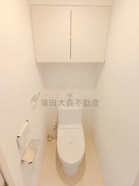 AIFLAT馬込のトイレ|温水洗浄便座付きのトイレ　