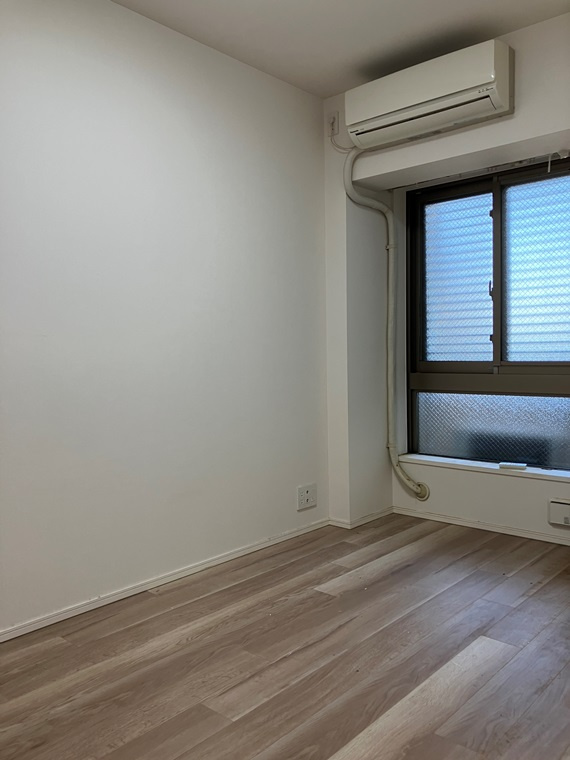 オーベル志村城山の寝室