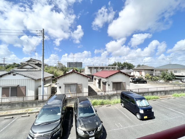 四街道市鹿渡のアパートの展望