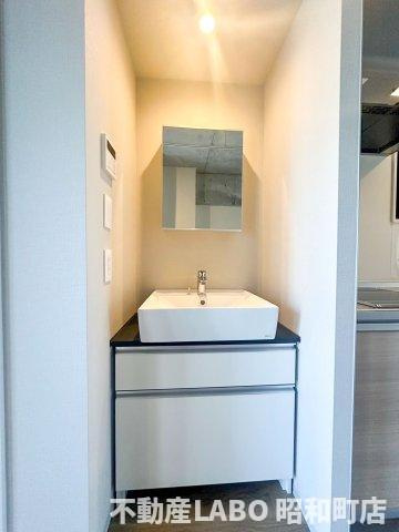 ブリリアントコートクラージュの洗面所