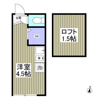 【間取り】 | アーバンプレイス沼袋Ｂ棟
