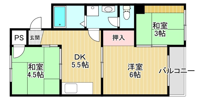【間取り】 | メゾンクルール