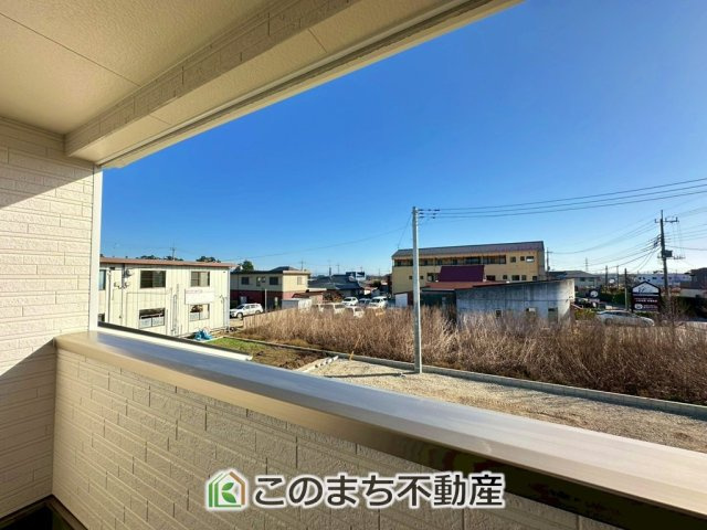 CRADLEGARDEN那須塩原市下厚崎第2　2号棟の展望|近隣に高い建物がないので、日差しもしっかりと確保できます。
