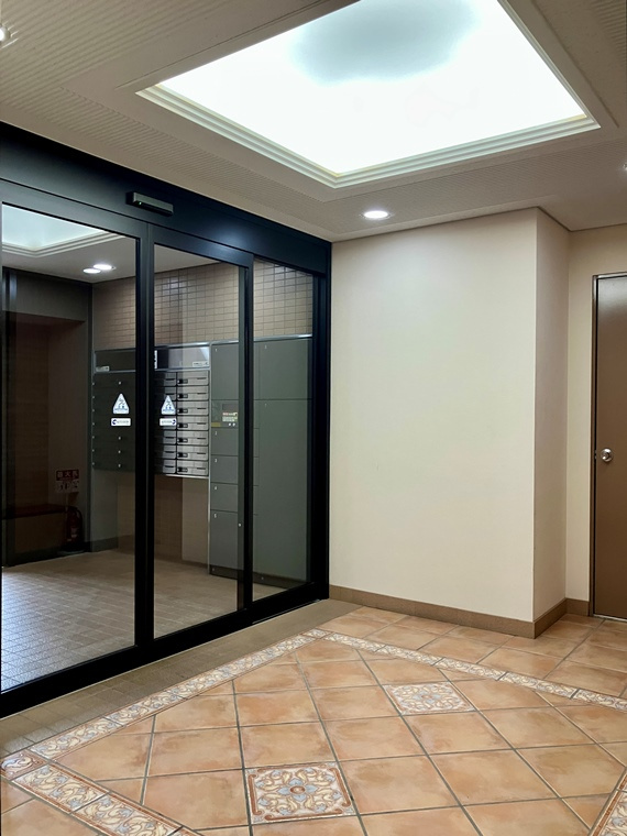 ベルググランデ本八幡のロビー