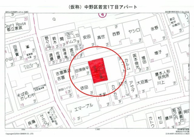 【地図】 | ＣＯＺＹ若宮(コージーワカミヤ)