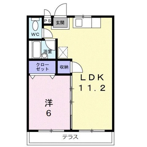 パープルハイツの間取り