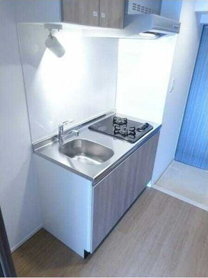 【キッチン】 | ザ・レジデンス・オブ・トーキョーJK40 | コンパクトなキッチンで掃除もラクラク