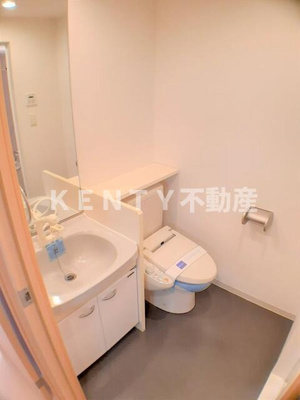 【洗面所】 | レジディア島津山 | コンパクトで使いやすい洗面所