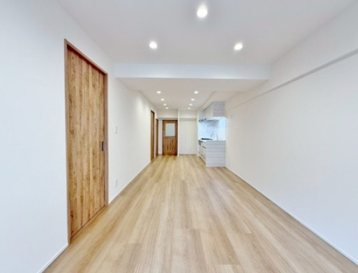 【居間・リビング】 | 板橋ハイタウン | 約17帖という、お広さの確保できたLDK！