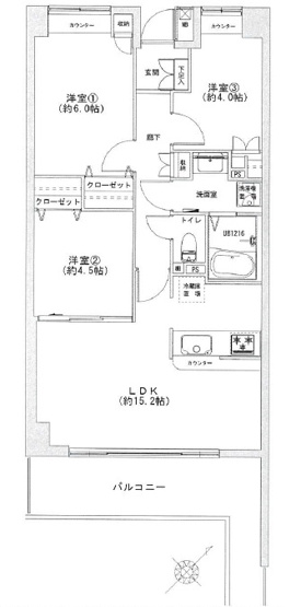 【間取り】 | 藤和シティコープ上大岡