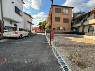 【前面道路含む現地写真】 | 高槻市大塚町2丁目　売土地