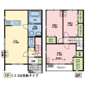 【間取り】 | Sud Regione台町