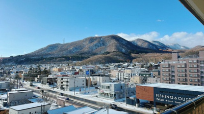 【展望】 | 手稲パークビル | 最上階で手稲山望める自然豊かな住環境♪