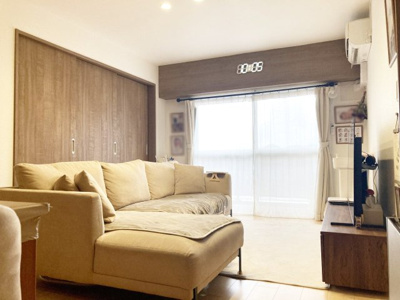 【居間・リビング】 | 手稲パークビル | お家全体があたたかい雰囲気の木目調室内♪