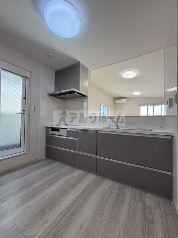 柏原市大字高井田の一戸建てのキッチン