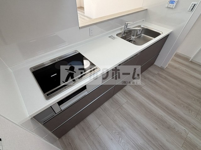 柏原市大字高井田の一戸建てのキッチン