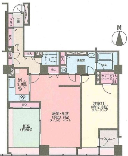 シーフォートタワーの間取り