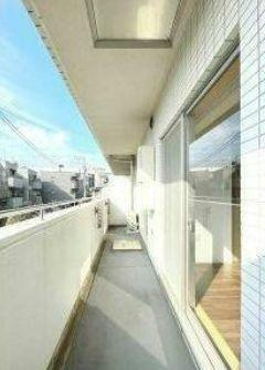 目黒本町マンションのバルコニー