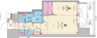 ファーストフィオーレ九条Ⅱの間取り