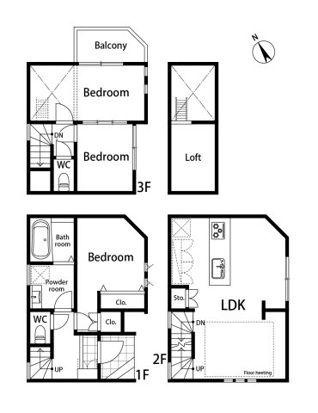 上大崎1丁目Cハウス