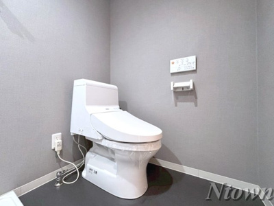 【トイレ】 | リバティ八田 | 落ち着いた色調のトイレです