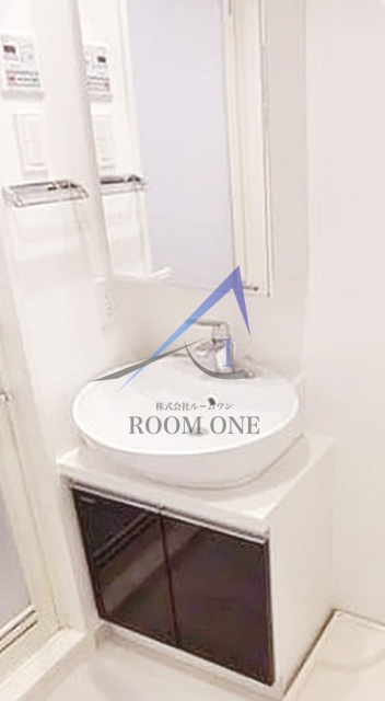 ブレシア日本橋蛎殻町の洗面所|洗面台です。