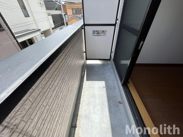 ベルエキップのバルコニー