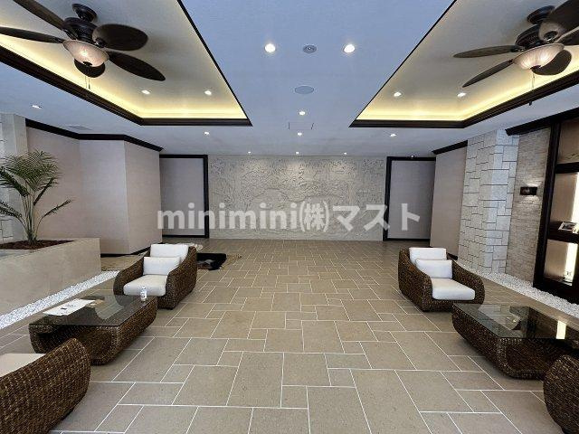 プレジオ九条のロビー