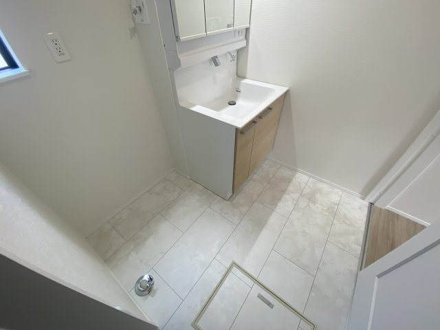 清瀬市中里2期の洗面所