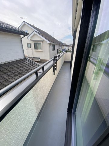 清瀬市中里2期のバルコニー