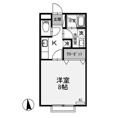 【間取り】 | ハイブリッジA