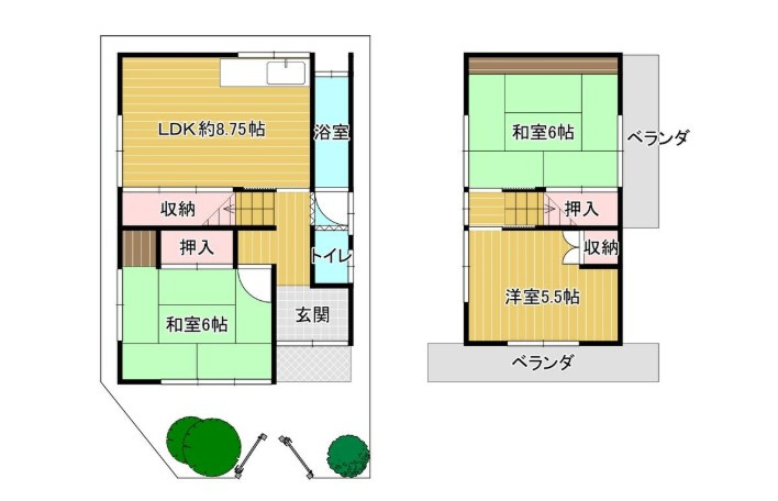 大久保町5丁目　中古一戸建ての間取り|間取り図はいかがですか？ご希望を叶える間取りですか？リビングの広さは？水回りの位置は？カウンターキッチン？など色々な情報が集約されています。弊社ではリフォームなどのご相談も承っております。