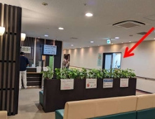 リコラス登美ヶ丘のロビー