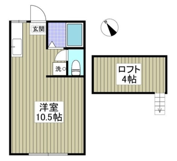 【間取り】 | 久保田ハイツ3号棟