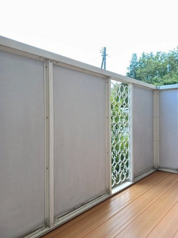 サンライズあゆみのバルコニー