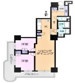 【間取り】 | コンセールタワー所沢 | コンセールタワー所沢