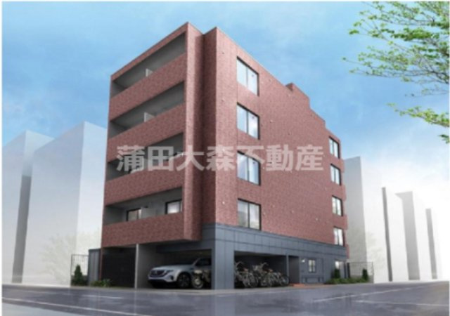 ECREDE蒲田(エクレーデ蒲田)の外観パース