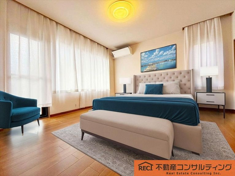 プレスティージュ苦楽園の寝室