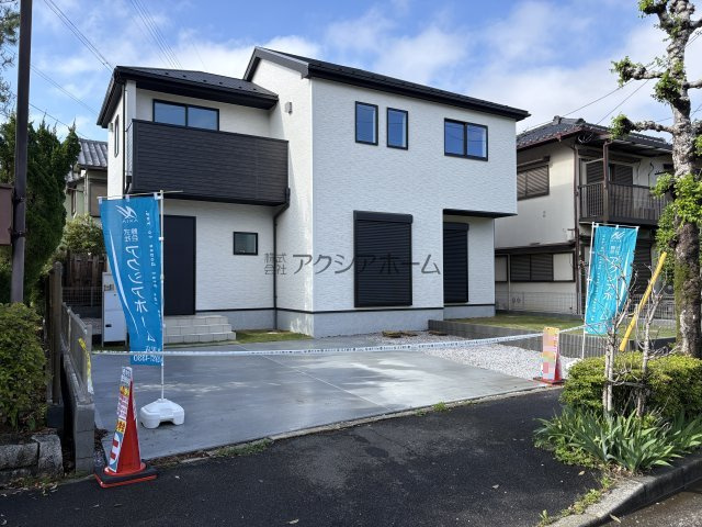 所沢市松が丘2丁目・全1棟　新築一戸建　～並列駐車2台可～の外観|建物完成致しました！是非直接ご覧になってみませんか！！