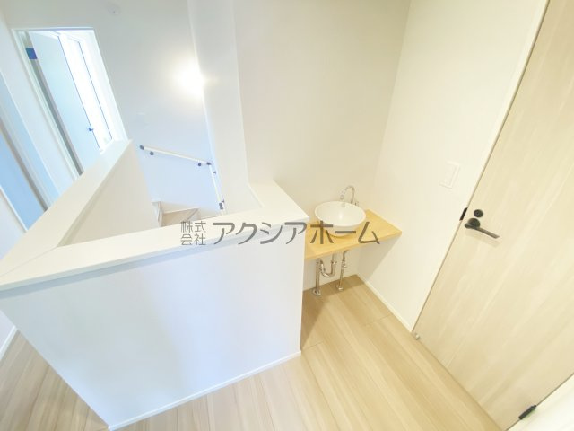 所沢市松が丘2丁目・全1棟　新築一戸建　～並列駐車2台可～のその他|手洗いカウンター