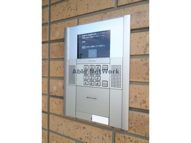 シュロス蒲地Aのエントランス|エントランス部分