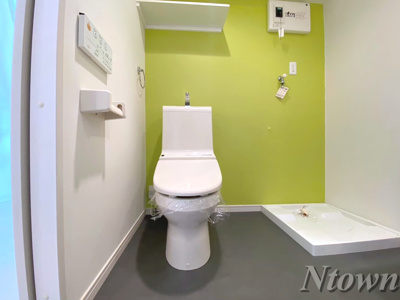 【トイレ】 | ホワイトアゲート | 清潔感のあるトイレです