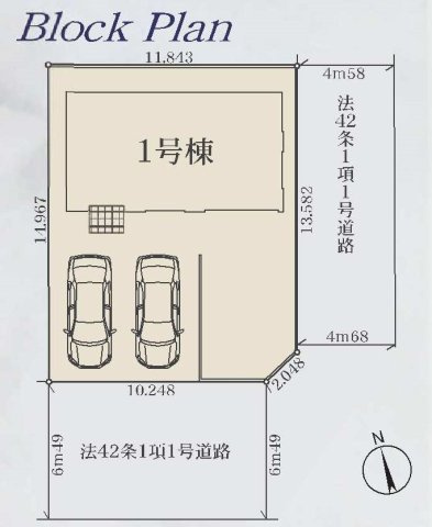 【横浜市瀬谷区南瀬谷1丁目76-2新築戸建て】★仲介手数料無料★（瀬谷さくら小学校・南瀬谷中学校）の区画図