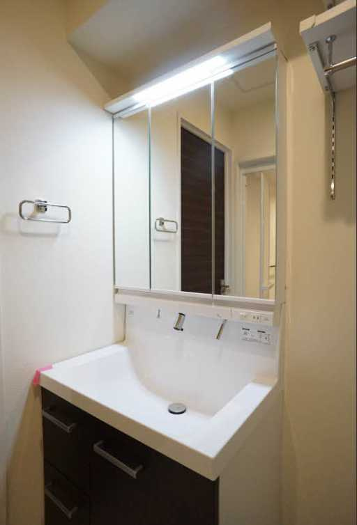 シエル恵比寿　敷金０　ネット無料　シャーメゾンの洗面所