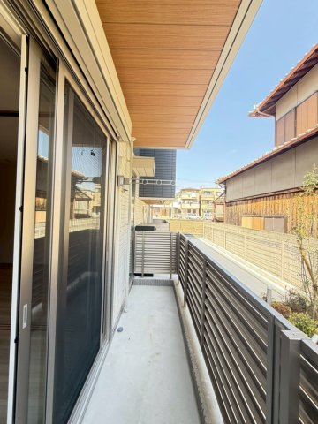 D-ROOM高槻市宮田町3丁目PJのバルコニー