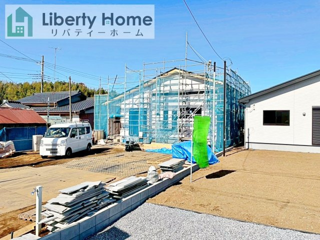 つくば市高野3期　新築戸建　1号棟の外観