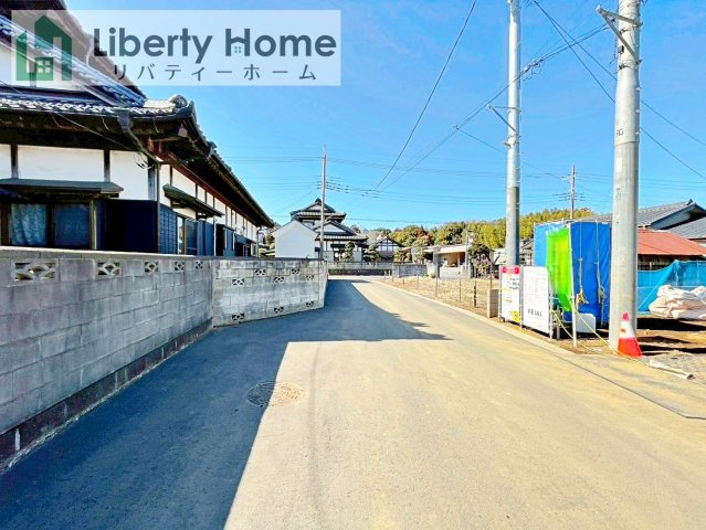 つくば市高野3期　新築戸建　1号棟の外観