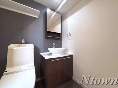 【独立洗面台】 | ラウレアハイツ | 朝の身支度には欠かせない独立洗面化粧台