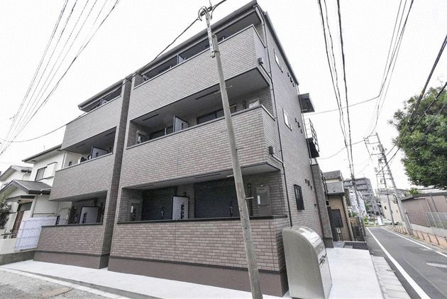 豊島区西池袋４丁目のアパートの外観