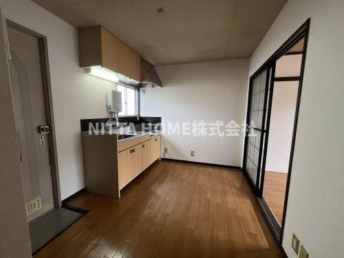 ブルーハイツのキッチン|ガスコンロ設置可能です★